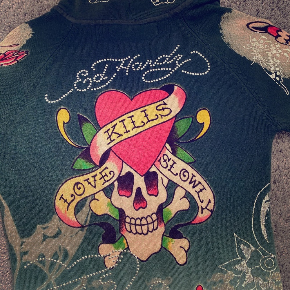 Ed Hardy sweater S